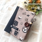 『私の手帳カバー』A6サイズ手帳カバー　ほぼ日手帳　ひつじカフェ