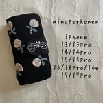 minaperhonen 手帳型ケース　iPhone 3/13pro14/14pro/15/15pro/16/16pro/16e/17/17pro