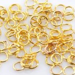 丸カン  ゴールド 金　300個「100×3袋」 マルカン 8mm 6mm 5mm 