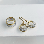 【受注】Glitterアクセサリーセット　シルバー