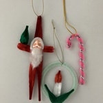 モールサンタ・クリスマスオーナメント♡飾り♪昭和レトロ♪モール人形