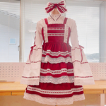 オールドスクール系のロリータ服セット