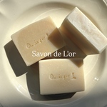 【人気No.1】酒粕石鹸　L'or Soap 手作り石鹸 ハンドメイド石鹸　雑貨石鹸　Or ét pur看板石鹸【1個】