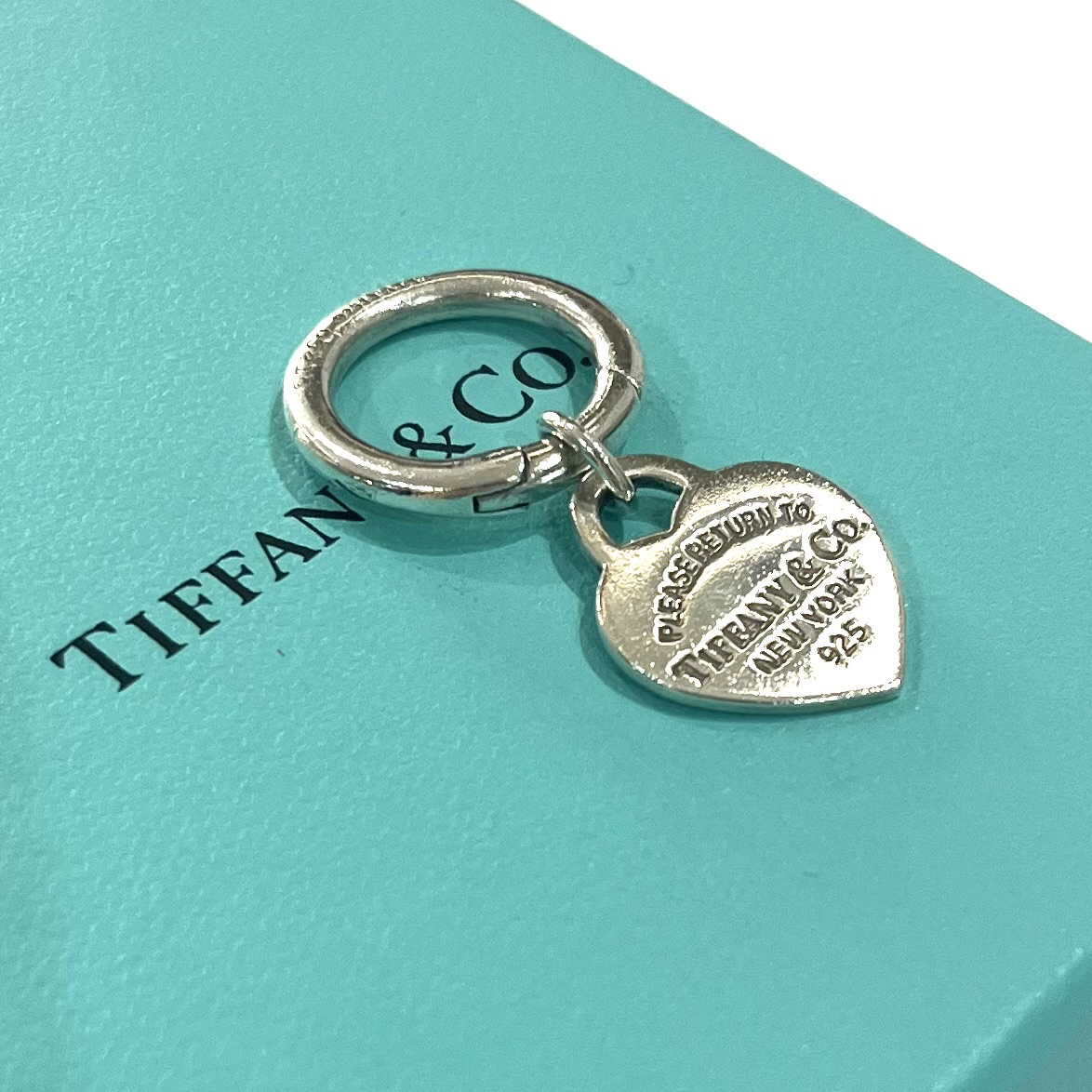 TIFFANY＆Co. ティファニー キーリング キーホルダー リターン トゥ 