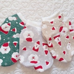 犬服🐶🐾クリスマスサンタ🎅タンクトップ👕👚(グリーン)
