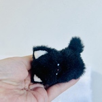 受注制作＊コロンと転がりそうな子猫のコロンちゃん＊黒猫