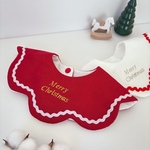 Christmas bib クリスマス　ベビースタイ　よだれかけ　出産祝い 秋冬　ギフト　パーティ　おしゃれ　男の子　女の子　スタイ