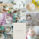 ⋆⸜ 特集掲載 ⸝⋆ 好きな色を組み合わせて作る crown cake  イミテーションケーキ クレイケーキ 推し色 メンバーカラー 誕生日カラー