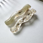 ＼秋カラー／2点set♡うねうねヘアクリップ【カーキ】ニュアンスヘアクリップ  春