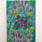 リラックスできる海外風景アクリル画｜抽象画・壁掛けアート｜自然・お花・みどりの景色｜美しく飾りやすいインテリア