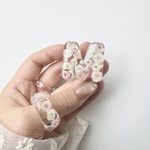 【ピンク】イニシャルキーホルダー♡イニシャルチャーム