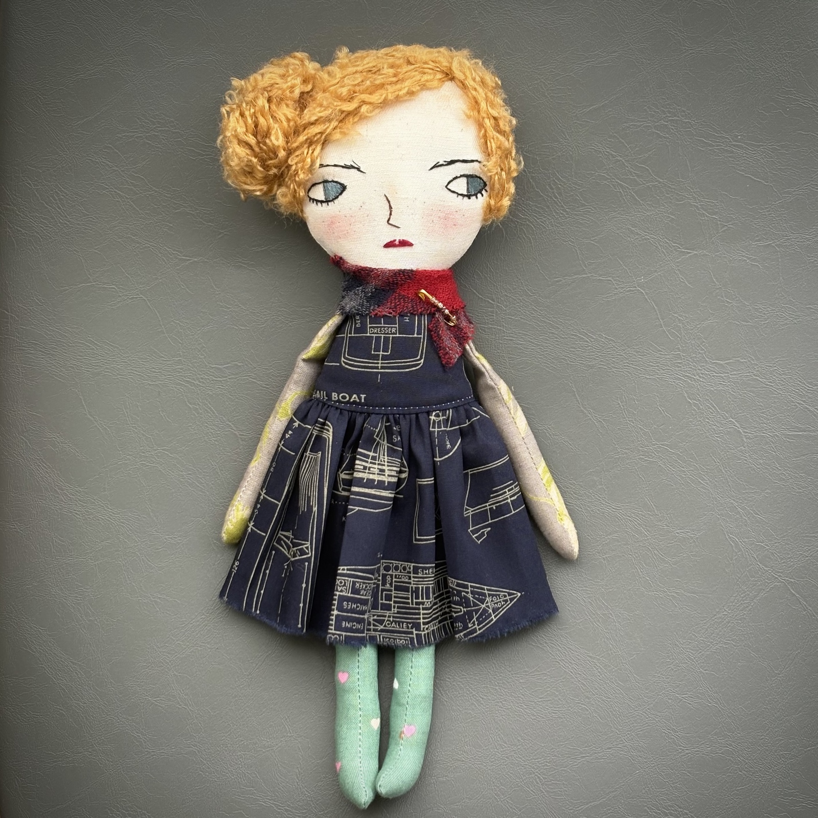 作家様 ハンドメイド 作品 アートドール ぬいぐるみ 置物 ハロウィン 魔女猫 作家様 ハンドメイド 作品 アートドール ぬいぐるみ 置物 ハロウィン