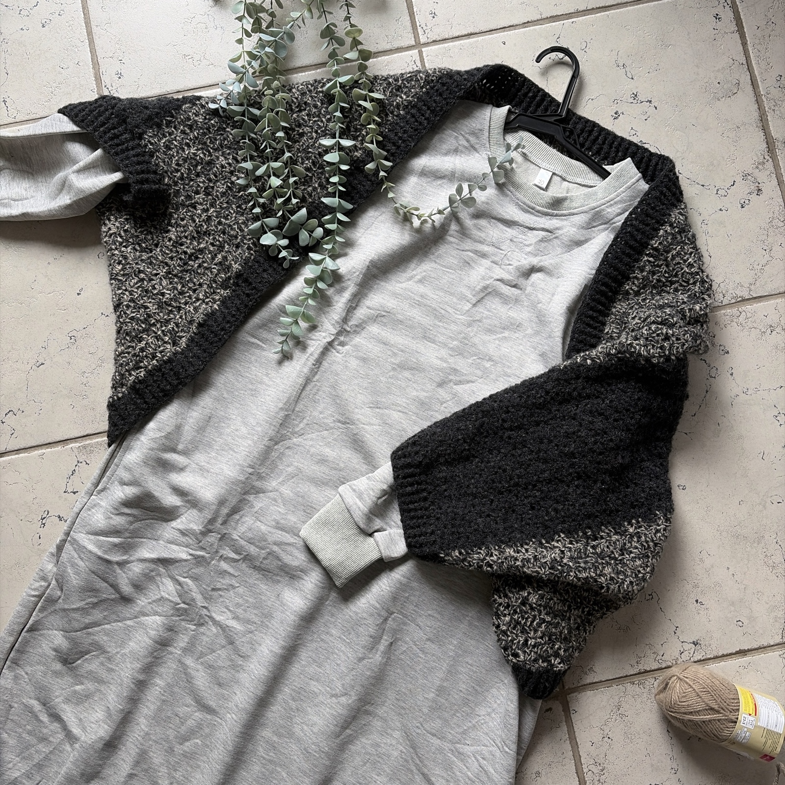 ☆手編み モザイクグラニー 裏表 二枚重ね 円座☆ - GONQUE'S GALLERY