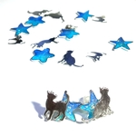 組み合わせ自由★Starry Cat