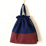 巾着袋　お道具袋　道具袋　園児向け上履き入れ　持ち手付き　給食袋　巾着　御朱印帳　文房具　入園　入学　通園　通学　男の子　女の子　保育園　幼稚園　小学校　幼児　小学生　大人　巾着バッグ