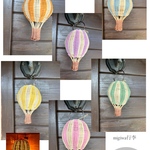 ランタン　パステルの気球　各種