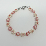 【淡色シリーズ】手元から女性らしく淡いピンクとアイボリーでフェミニンさを