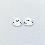ころころシマエナガピアス/イヤリング