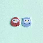 フクロウピアス/イヤリング