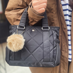 【15%off タイムセール】高級ナイロンWフェイスナイロンショルダー　お出掛け セレモニー  サブバッグ