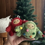 【minne限定】クリスマスset(ツリーnpatiとサンタnpati)