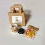 ミニチュア ジンジャークッキー&ドリンクセット