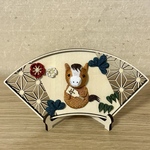 ちりめん馬の正月飾り