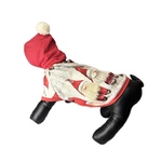 ｸﾘｽﾏｽ2025●完成品●スポッとマント●２Lサイズ●BIGサンタwith フーディ（ﾎﾟﾝﾎﾟﾝ付）