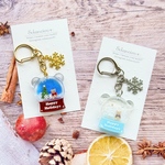 くまちゃんのクリスマススノードーム🧸🎄❄️