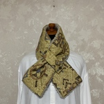 25.【特価】キルト生地のミニマフラー