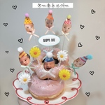 写真入りケーキトッパー