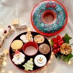 【期間限定】【予約商品】クリスマス リース缶