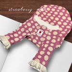 moko0108様専用♡秋冬犬服☆いちごミルク🍓ロンT限定品