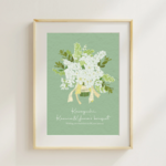 【🎁送料無料】誕生花オーダーブーケ Birth Flower’s Bouquet 【color】出産祝い