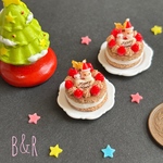 チョコレートのクリスマスケーキ