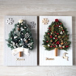 色が選べる 壁掛けクリスマスツリー