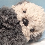 ふわふわラッコ(ベージュグレー×グレー)