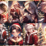 【11月受注販売品】COOL MEN CHRISTMAS CS１  コラージュシート デザインペーパー