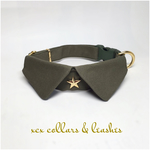 襟首輪L【35cm〜44cm】カーキ