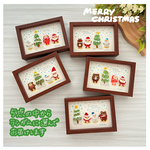 CHRISTMAS🎄mini🎅シーグラスアート