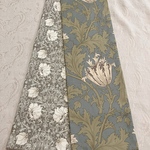 送料込み　ウィリアムモリス　半幅帯　アネモネ　ピンパーネル　半巾帯　着物　japanesekimono