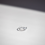 ※受注生産※ガラスリング クリアシルバー