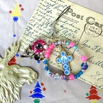 6)ビーズストラップ PK