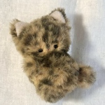 受注制作＊コロンと転がりそうな子猫のコロンちゃん＊さび猫