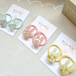 【新作】うさぎヘアゴム　キッズヘアゴム