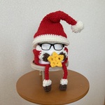 🎅✨手編みサンタのトイレットペーパーホルダー✨