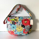 ぷっくりマチ🎵ワンショルダーバッグ（ノスタルジックフラワー）