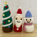 羊毛フェルトのクリスマスセット