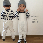 コーデュロイのサロペット