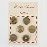 レトロアソートボタン【1点限り】NO.2519